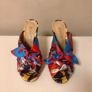 Schutz S-Print Sandals